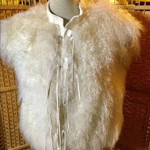 Polar Sheep Vest Handmade